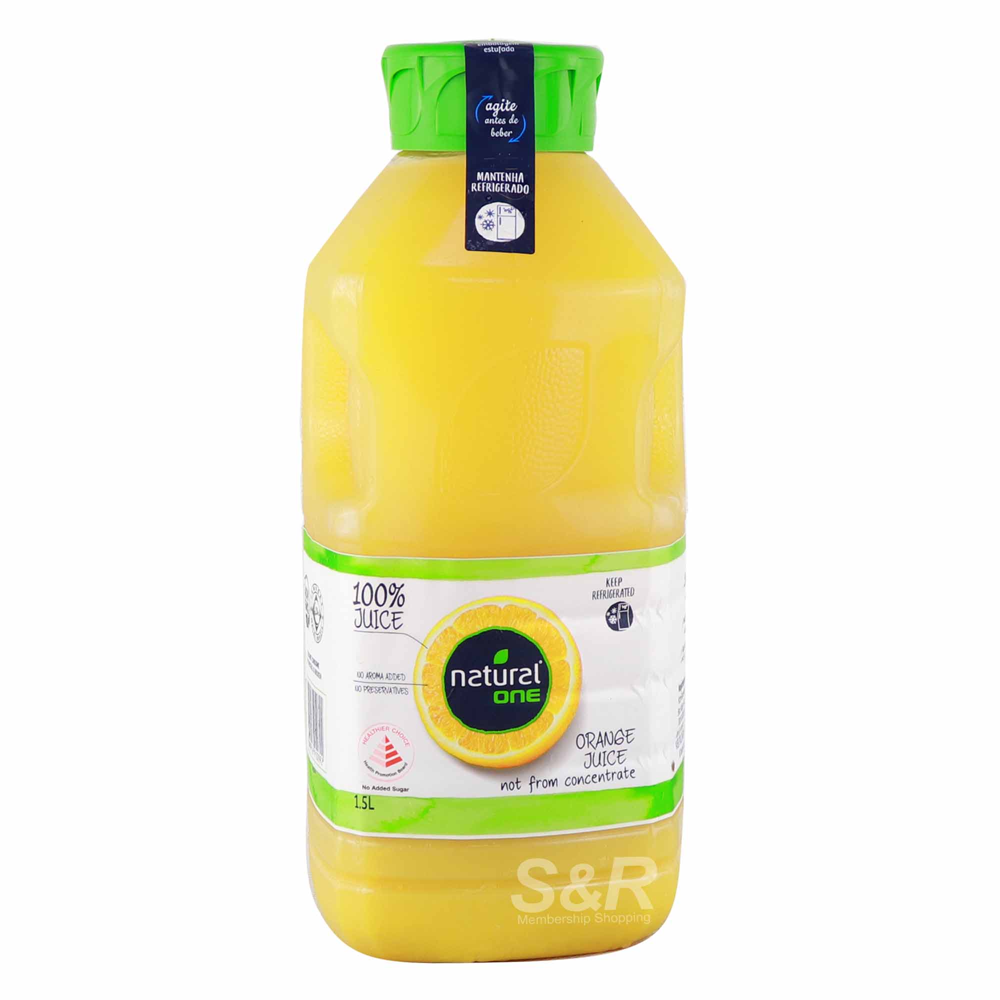 Natural One Pure Orange Juice 1.5L